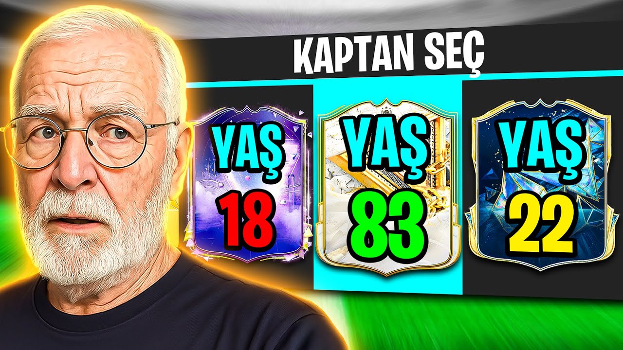 Draft ama EN YAŞLI OYUNCULARI Seçiyorum! | EA FC 25 DRAFT