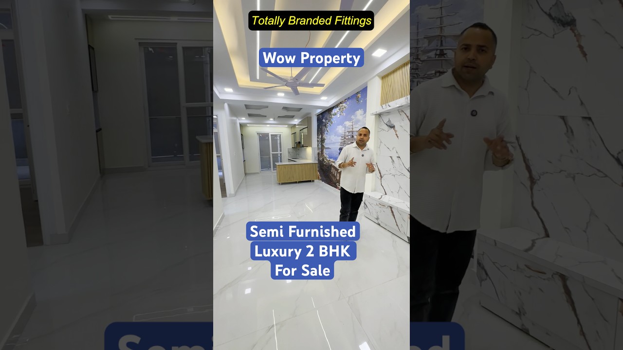 Big Size 2 Bedroom Property For Sale in Dehradun, Proper Ventilation, Semi Furnished ☎️ 7579142049