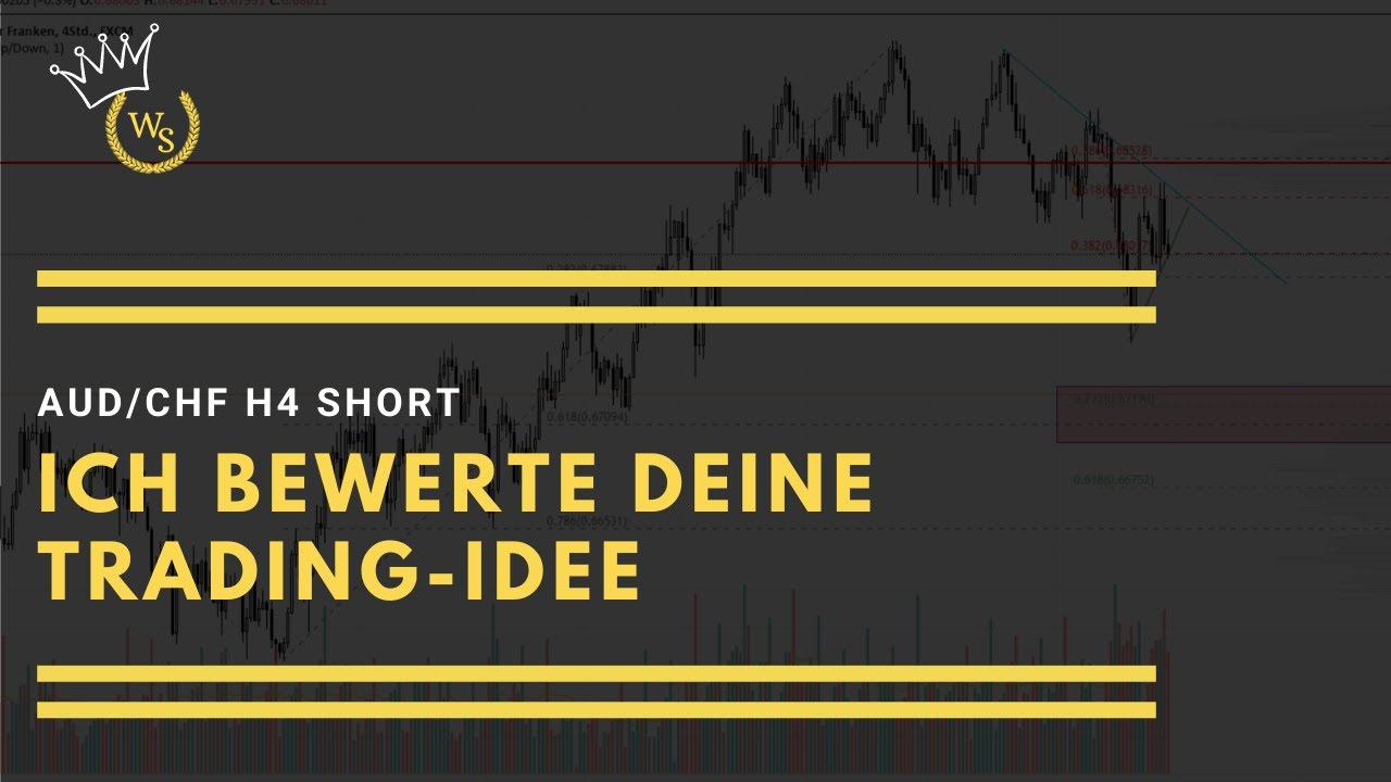 AUD/CHF Short! Ich bewerte eure Trading Ideen