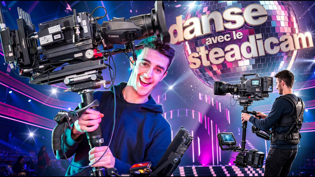 JE DÉCOUVRE UN MÉTIER - OPÉRATEUR STEADICAM ! (Coulisses Danse avec les Stars) #JDUM Ep.1