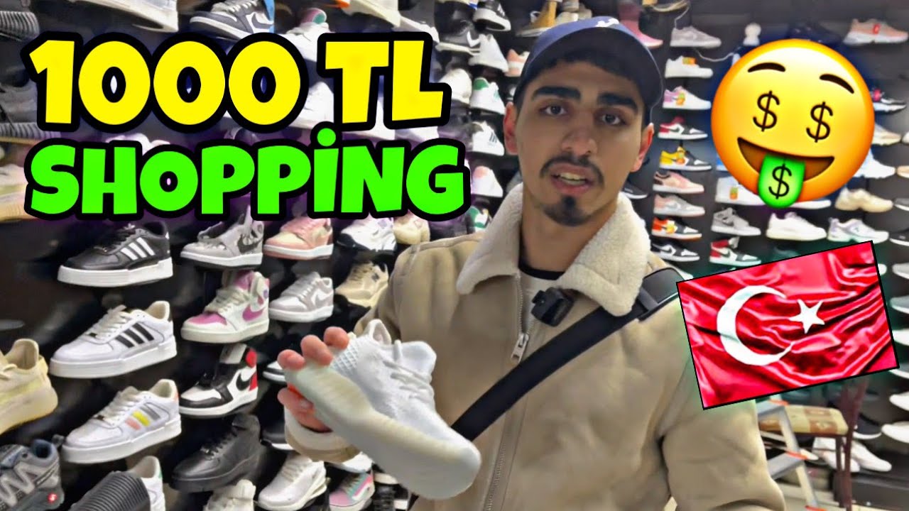 ISTANBULDA 1000 TL TRY ILE SHOPPING (TURKIYE)