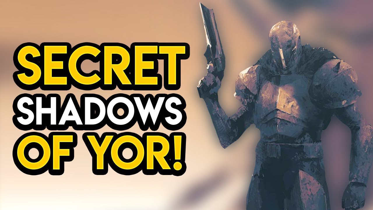 Destiny 2 - SECRET CORRUPTED SHADOWS! Dredgen Vale, Teben Grey, MORE!