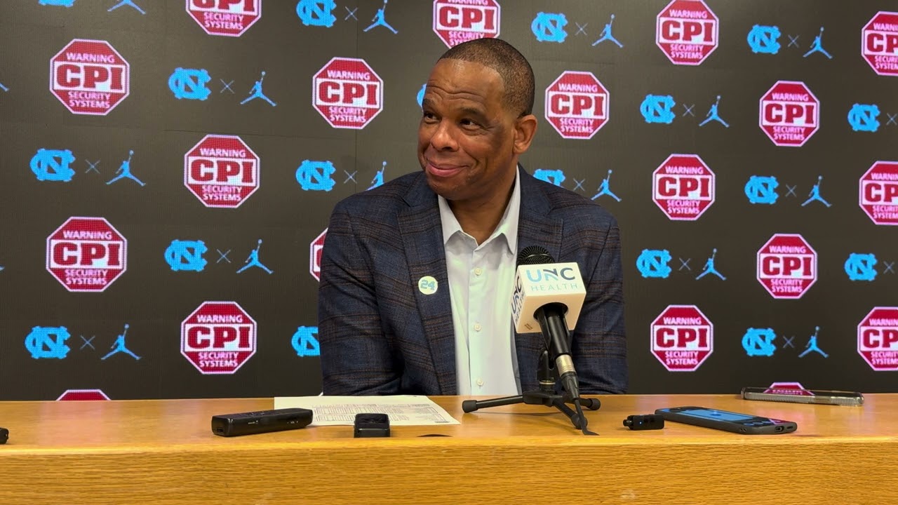 UNC Basketball: Hubert Davis Post-Miami Press Conference
