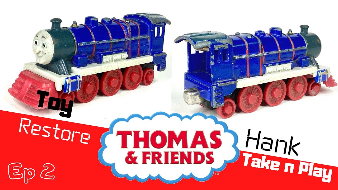 Restauración de Hank Take n Play Fisher Price Mattel Thomas the Tank Engine