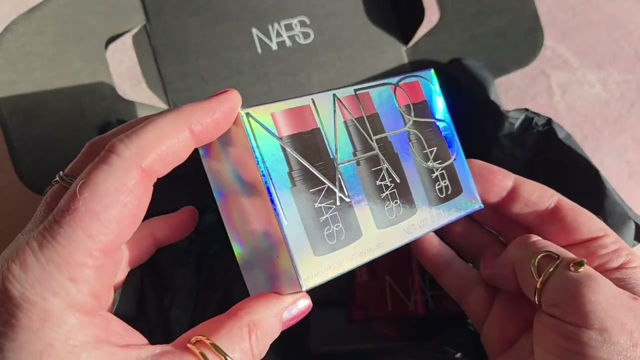 Unboxing my Nars order with me 