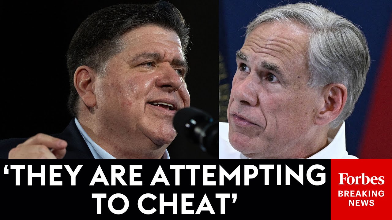 BREAKING NEWS: JB Pritzker—Flanked By TX Dems Who've Fled To Illinois—Blasts Texas Gerrymandering