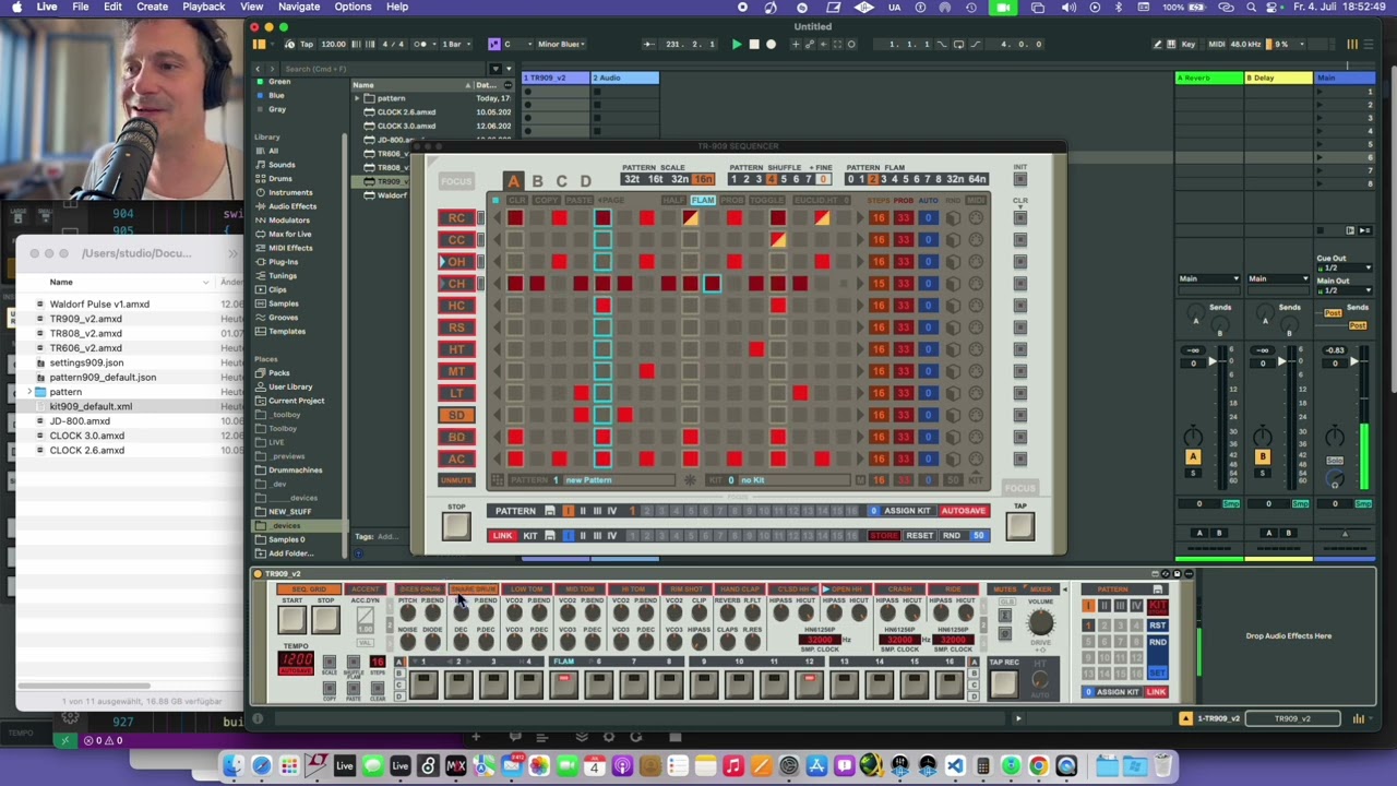 TR-909 v2.02 next level drummachine