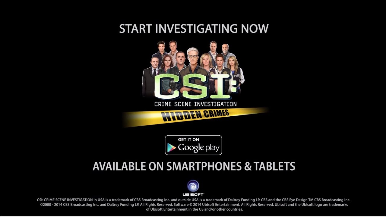 CSI : Hidden Crimes &ndash; Google Play Launch Trailer