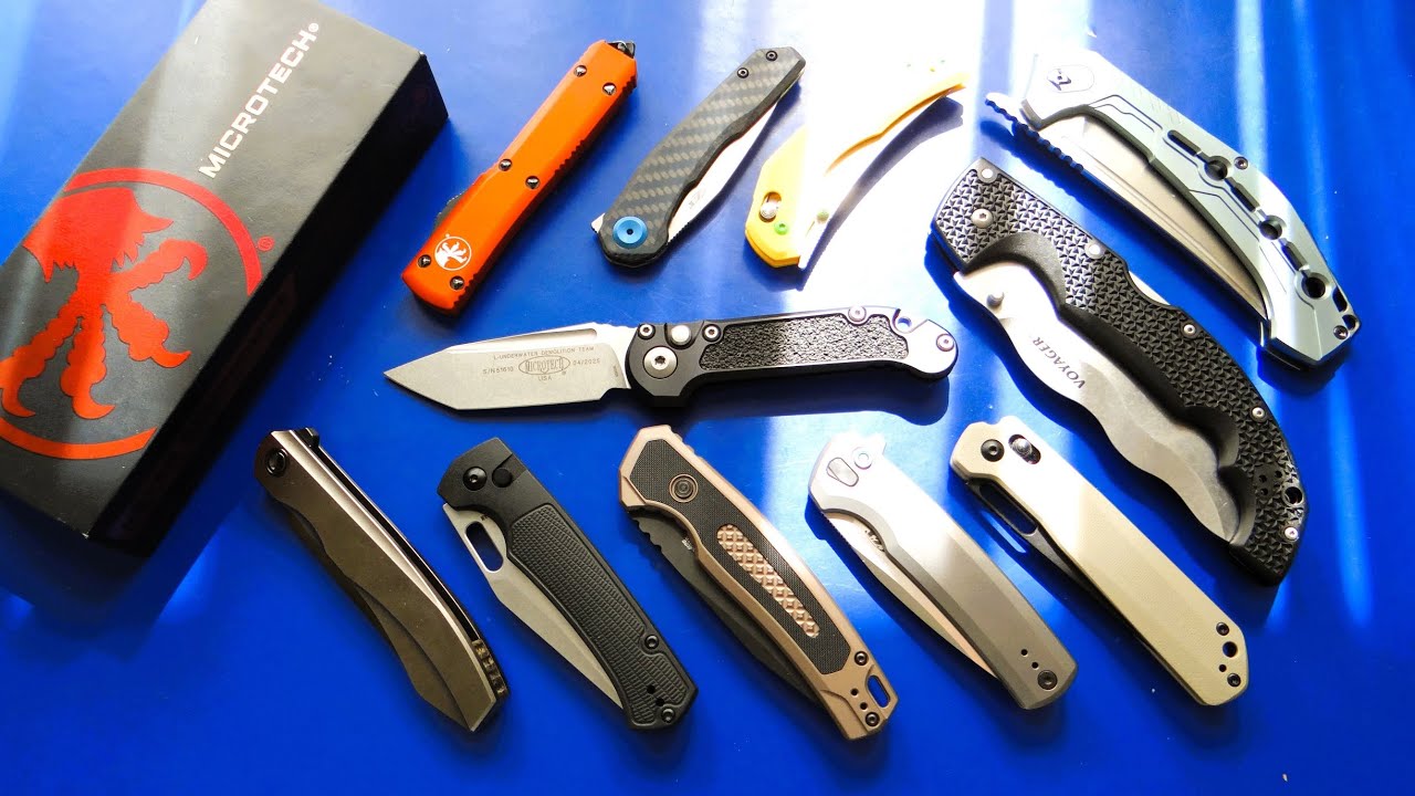 Автоматический Microtech/ Marfione Large UDT Gen III #ножи #edc #unboxing #fishing #knife #survival