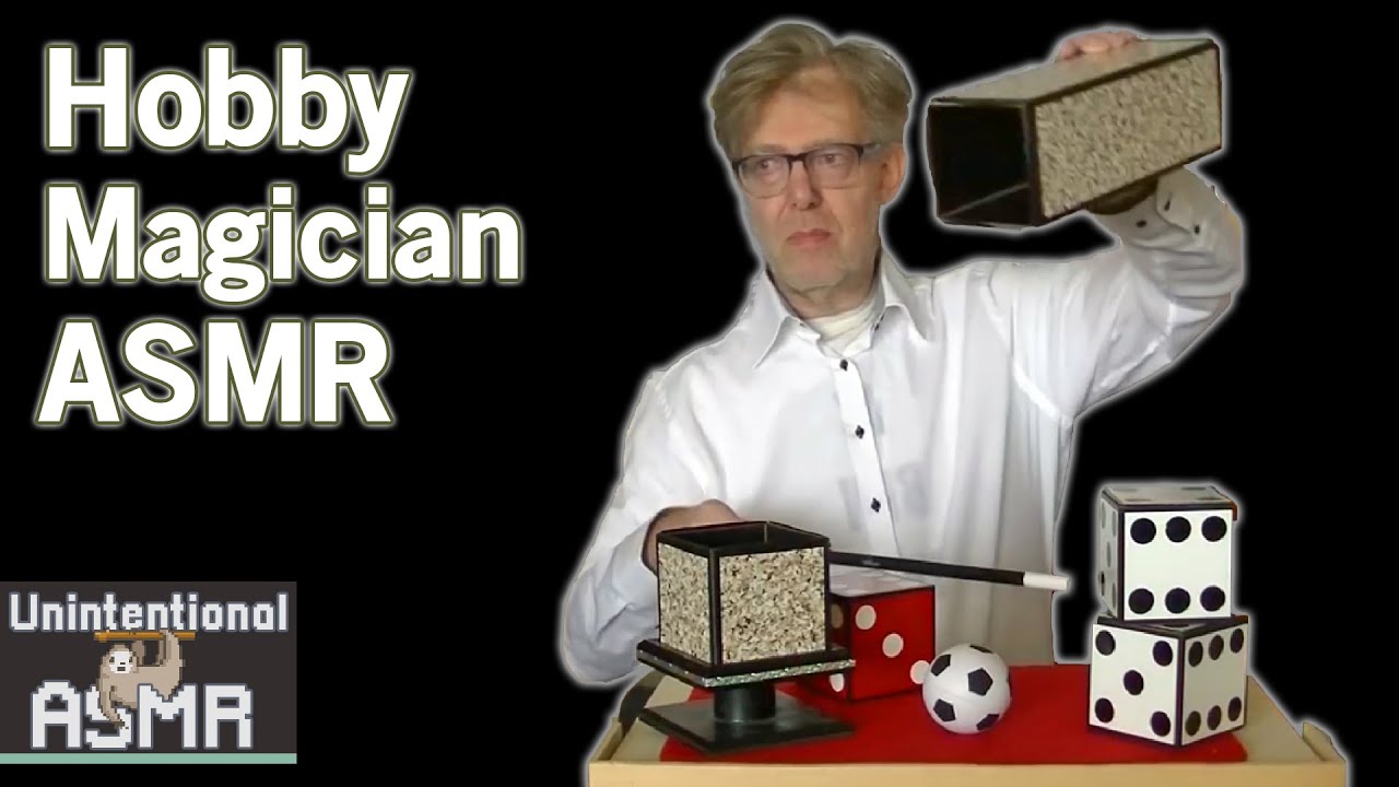 Unintentional ASMR 🪄✨ Relaxing Magician with great Props