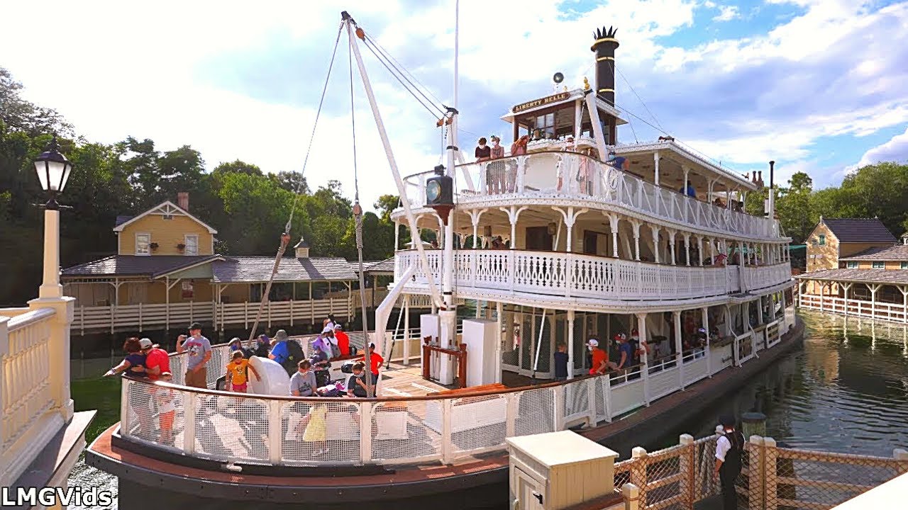 [2021] Liberty Square Riverboat Cruise - 4K 60FPS POV | Magic Kingdom, Walt Disney World Florida