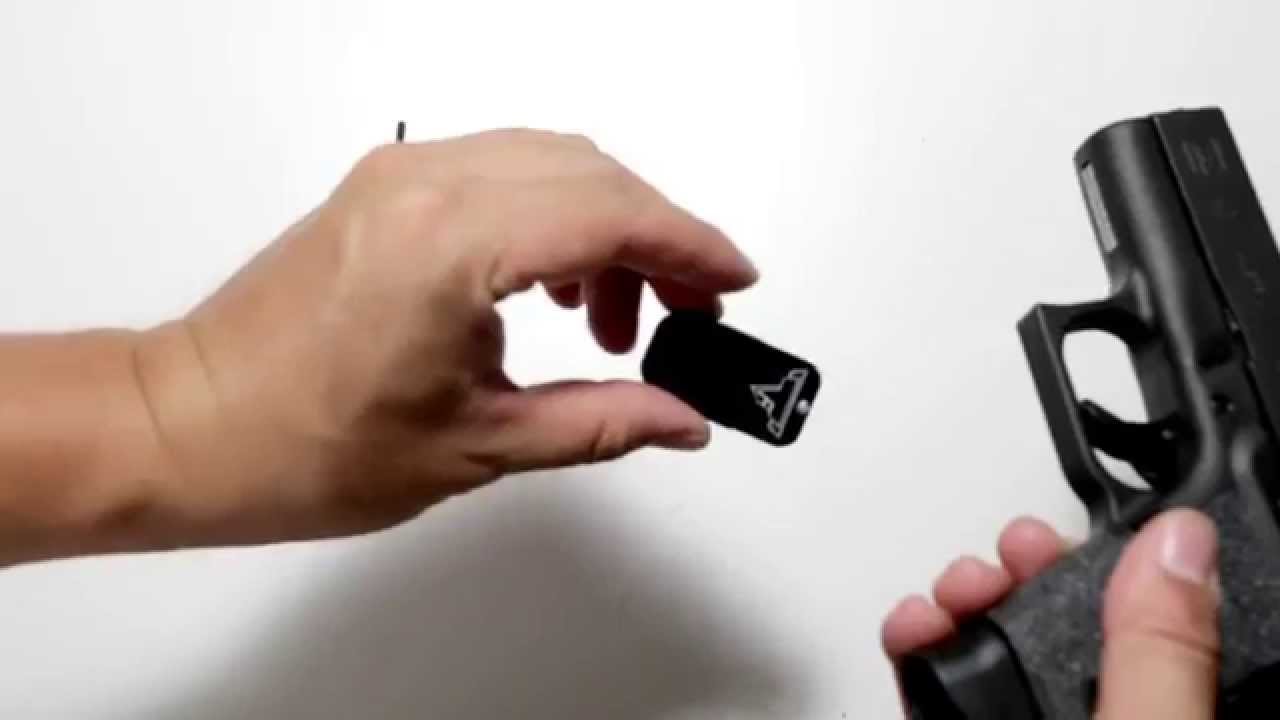 Как установить тактические накладки Taran +1/+2 для Glock 43 или любого другого Glock