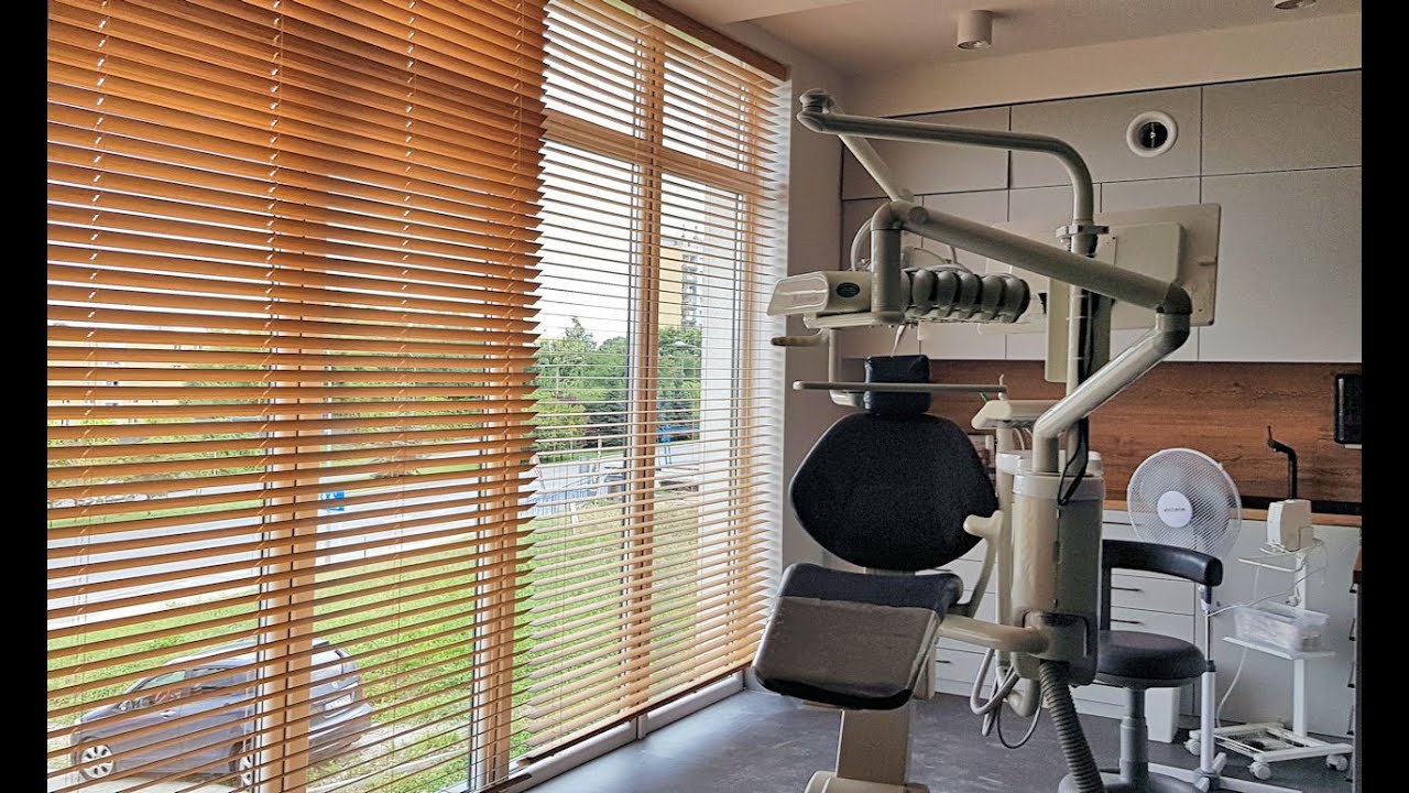 Żaluzje Bambusowe w klinice stomatologicznej