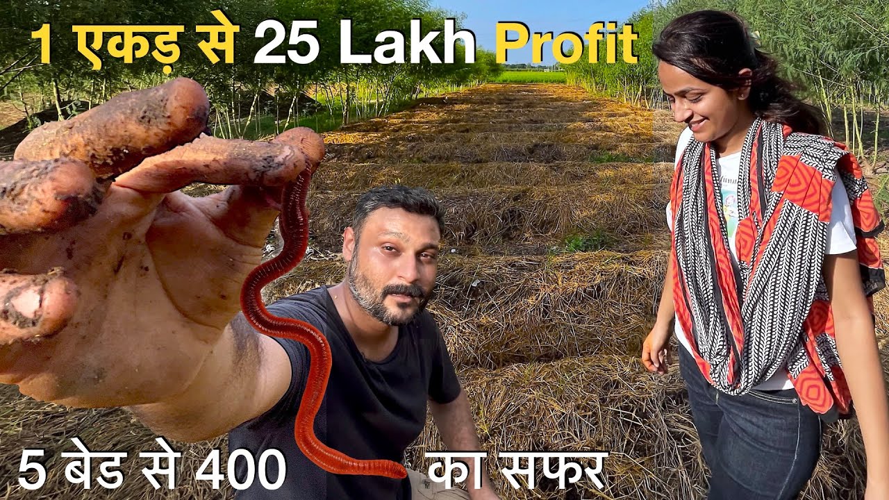 गोबर से खाद बनाकर ये लड़की हर महीने कमाती है लाखों Vermi composting Business वर्मी कंपोस्ट बिजनेस