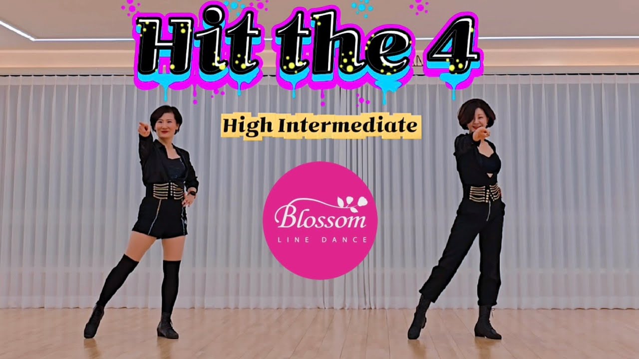 Танец &laquo;Hit the 4 Line Dance&raquo; / Средний уровень / Инструктор: Ынми Ли