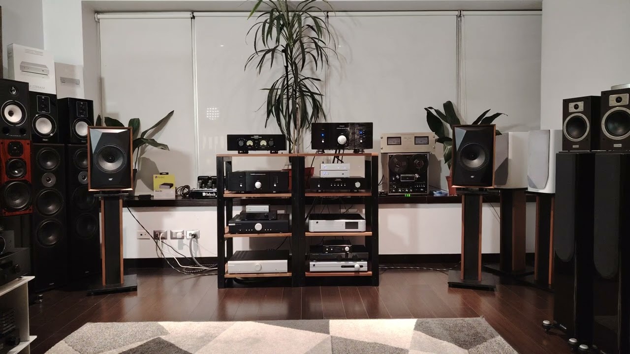 Amplificador Xindak A600E y Mofi SourcePoint 8