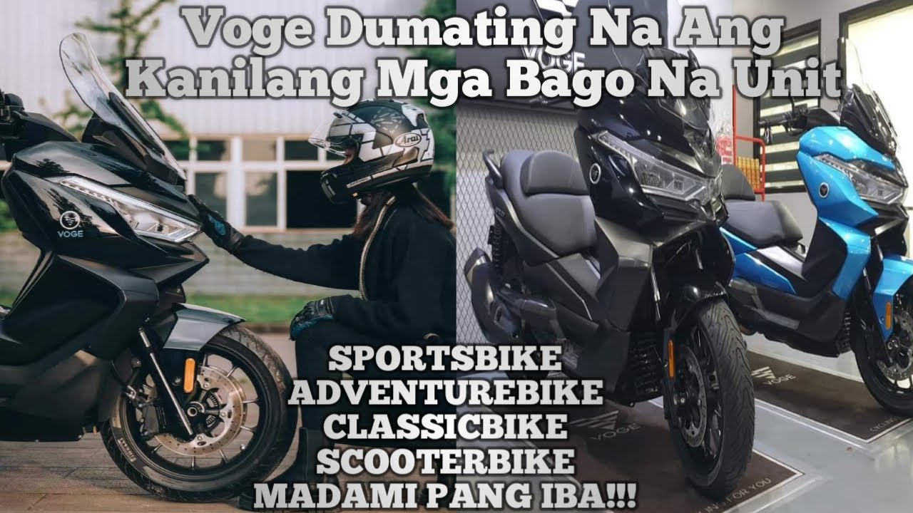 Voge SR4,350AC,250RR,300DS at 300ACX Super Solid Ang Spec And Features!!!Dami Bago Ng Voge Astig!!!
