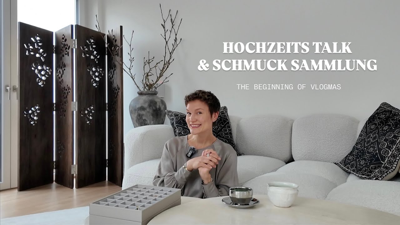 EHERINGE, HOCHZEITS TALK & DESIGNER SCHMUCK SAMMLUNG VLOGMAS NO 1  | VLOG NO 85