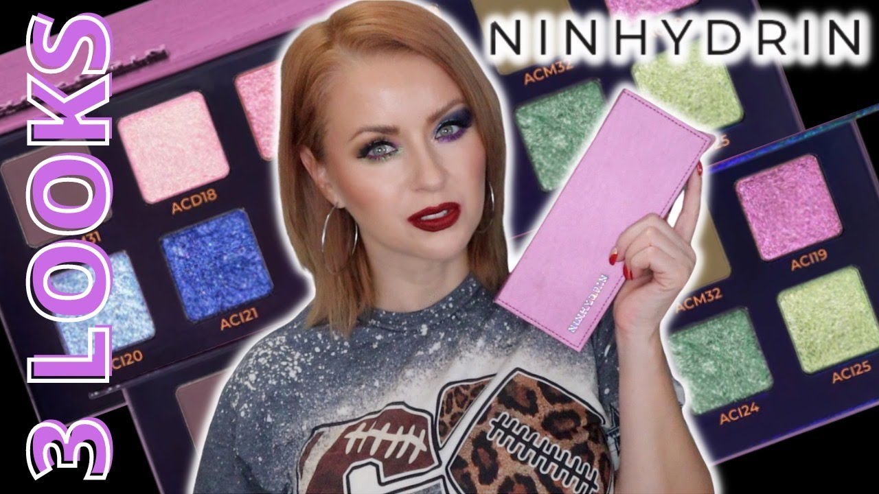 Давайте поиграем с палеткой NINHYDRIN от ADEPT Cosmetics | 3 образа | Косметические средства от С...