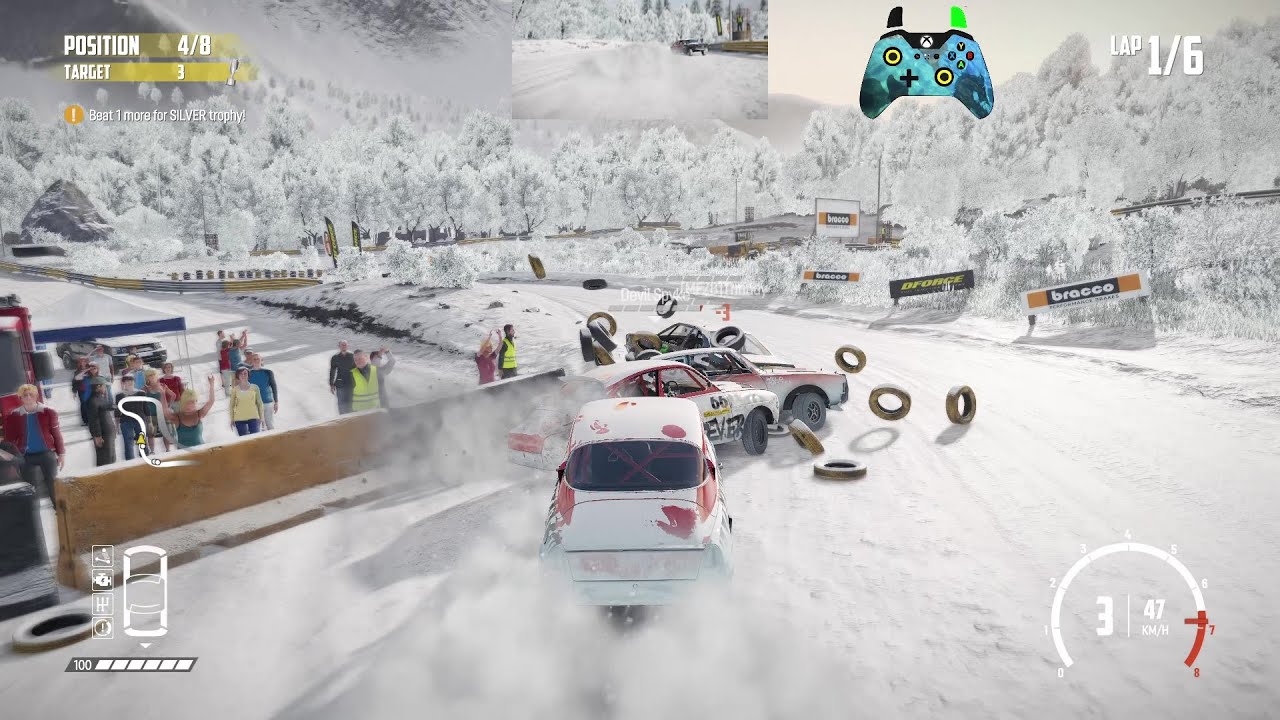 Wreckfest 26.01.21 Firefly Folk Race - Vale Falls Circuit Short Circuit Reverse