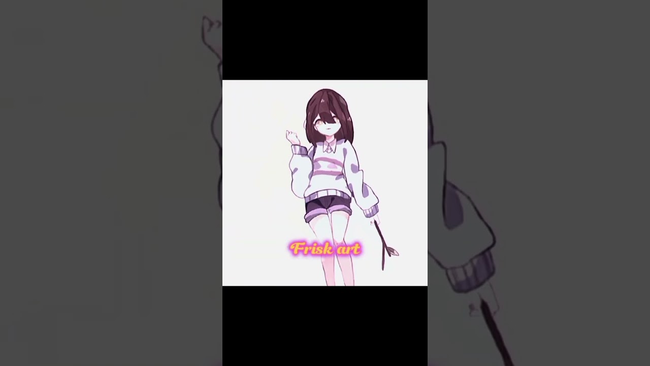 Frisk or Kris art? #undertale #deltarune #edit #frisk #kris