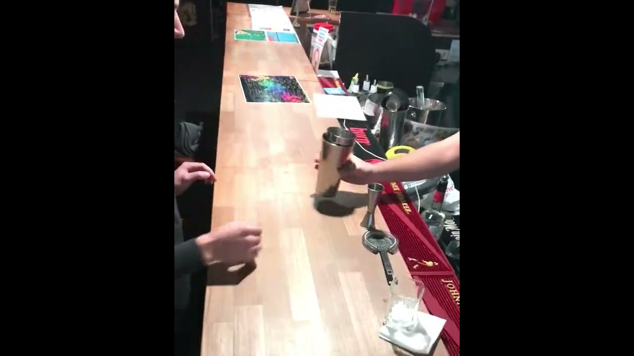 Hands of the bartenders at work #shorts #bartender #skills #team #teamwork