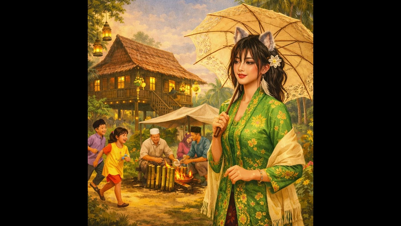 Indahnya Dihari Raya   --- Zuzureen