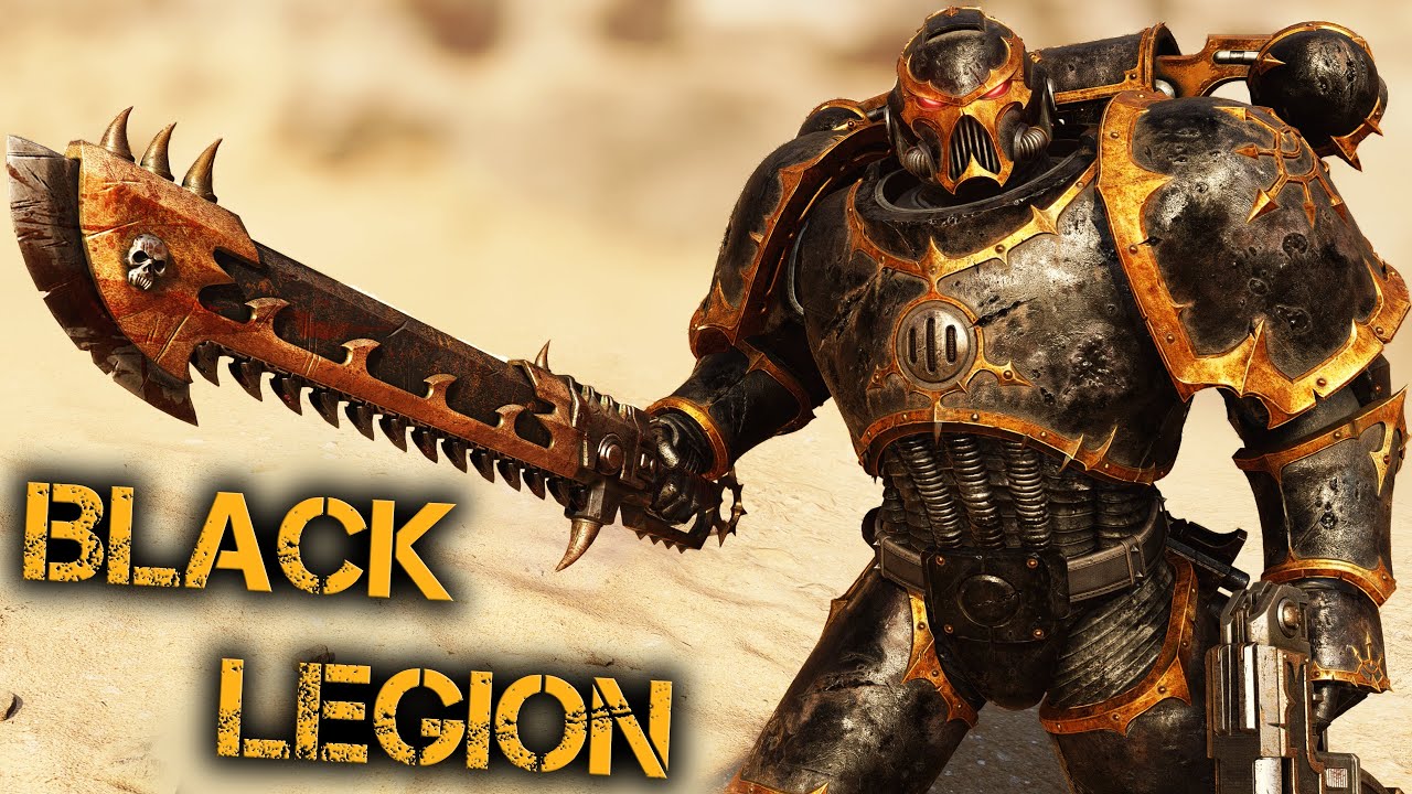 FOR THE DARK GODS! Black Legion vs Tyranids - Warhammer 40k: Space Marine 2 (4K, Mod)