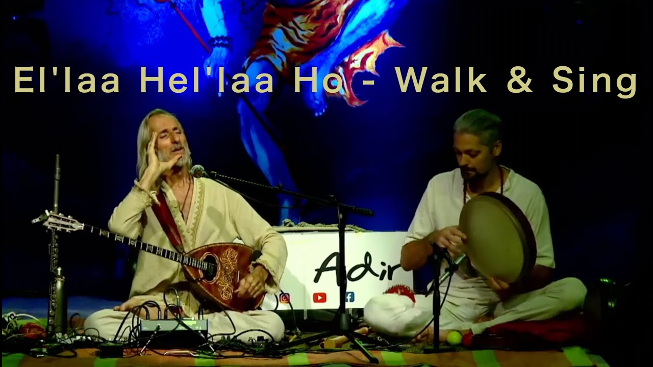 El'laa Hel'laa Ho - Walk & Sing - Frame Drum - Bouzouki - Duo Avi Adir