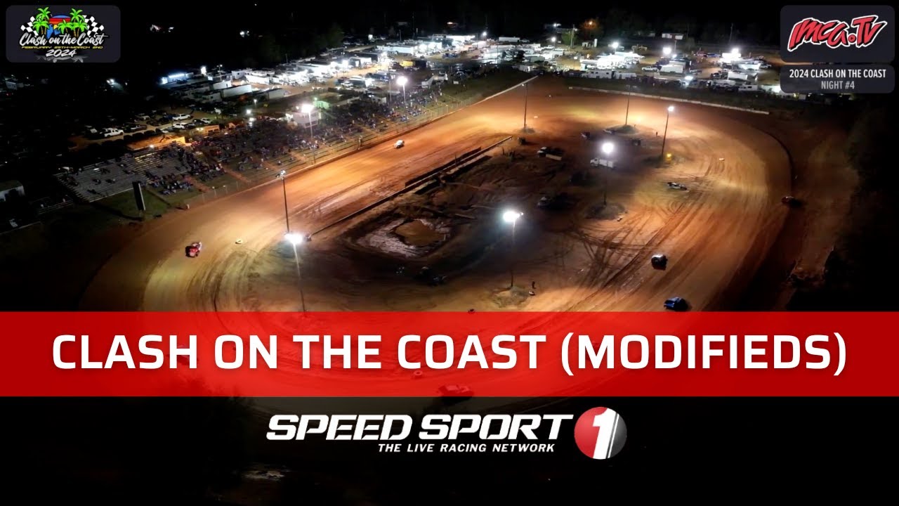 FULL REPLAY: IMCA Modifieds Battle During Clash On The Coast
