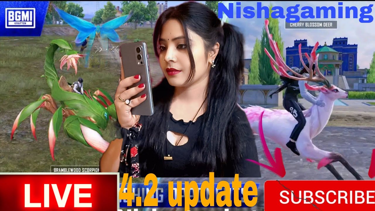 Live streaming of NISHA GAMING plz subscribe support me 🙏#pubgmobile #bgmilive