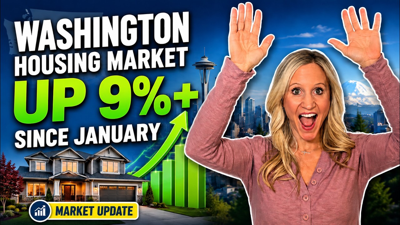 Washington Housing Market is Up 9%! - Washington Market Update June 2026