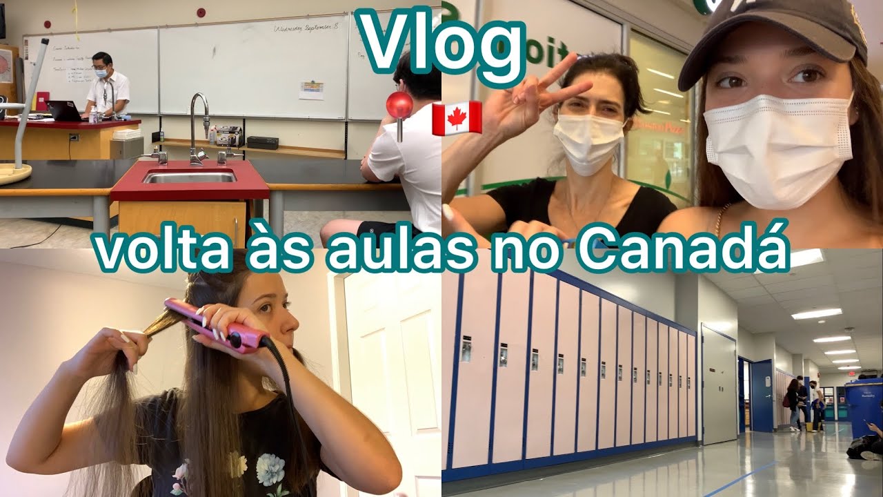 VLOG 🇨🇦- VOLTA ÀS AULAS NO CANADÁ | comprando material escolar, orientação, escola nova