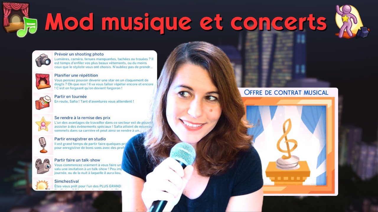 Le MOD MUSIQUE le plus FOU des Sims 4 🎤 (et en FRANÇAIS !)