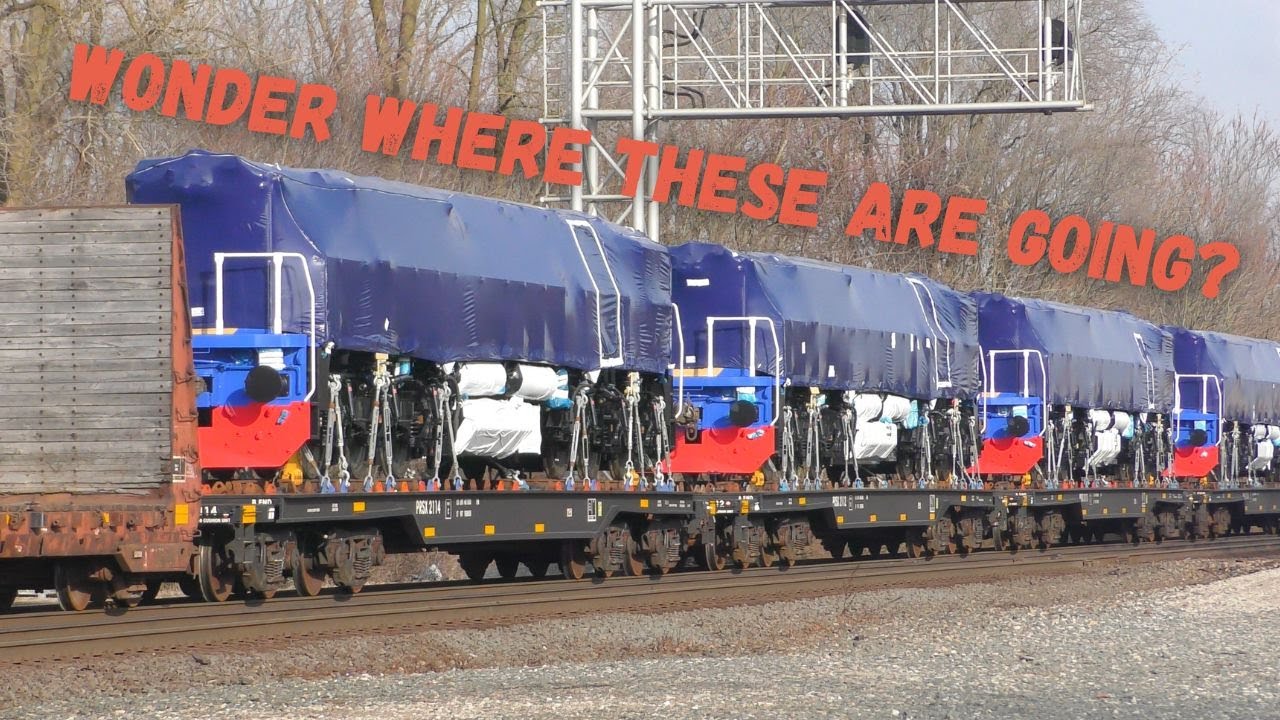 I wonder what railroad are getting these five locomotives