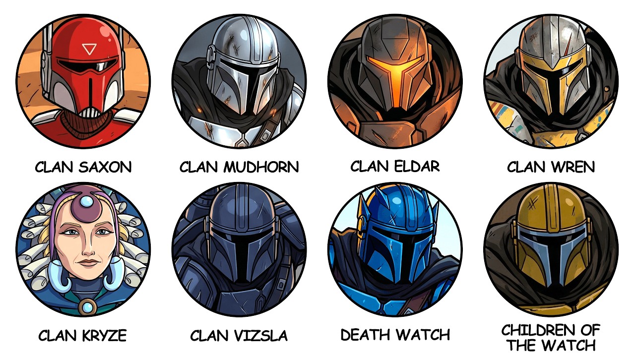 Every Mandalorian Clan and Faction Explained