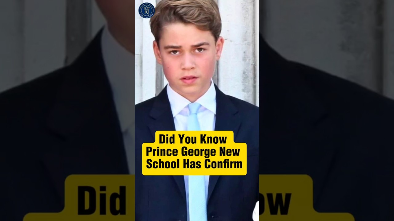 Стало известно, в какой школе будет учиться принц Джордж! #fyp #royalfamily #shorts #принцджордж