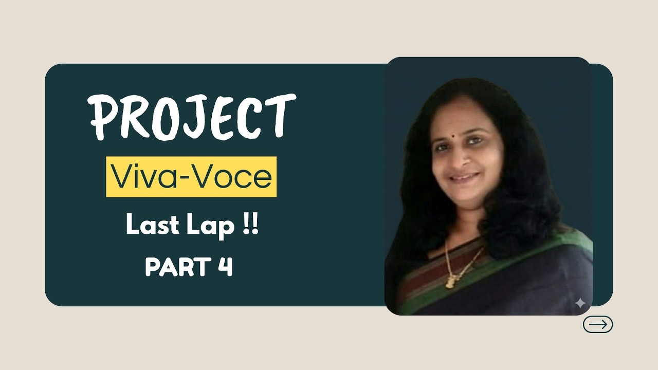Viva-Voce Last Minute Study Guide #viva #ug #calicutuniversity