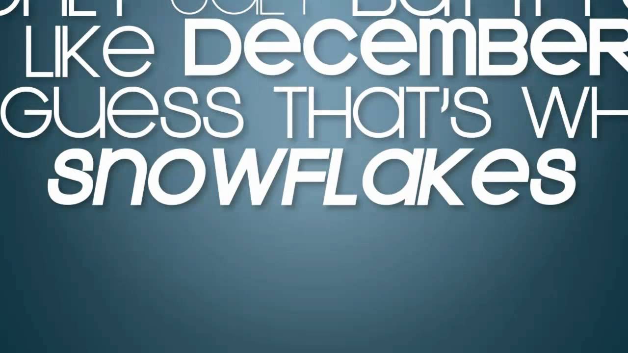 Snowflakes Official Lyrics Video - Tommy C ft. Maribelle Anes