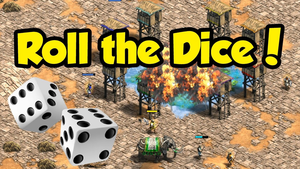 Roll the Dice! AoE2 custom scenario