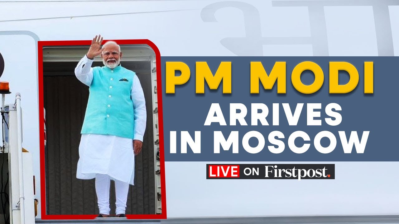PM Modi LIVE: India's PM Modi Arrives in Russia; To Hold Bilateral Talks With President Putin