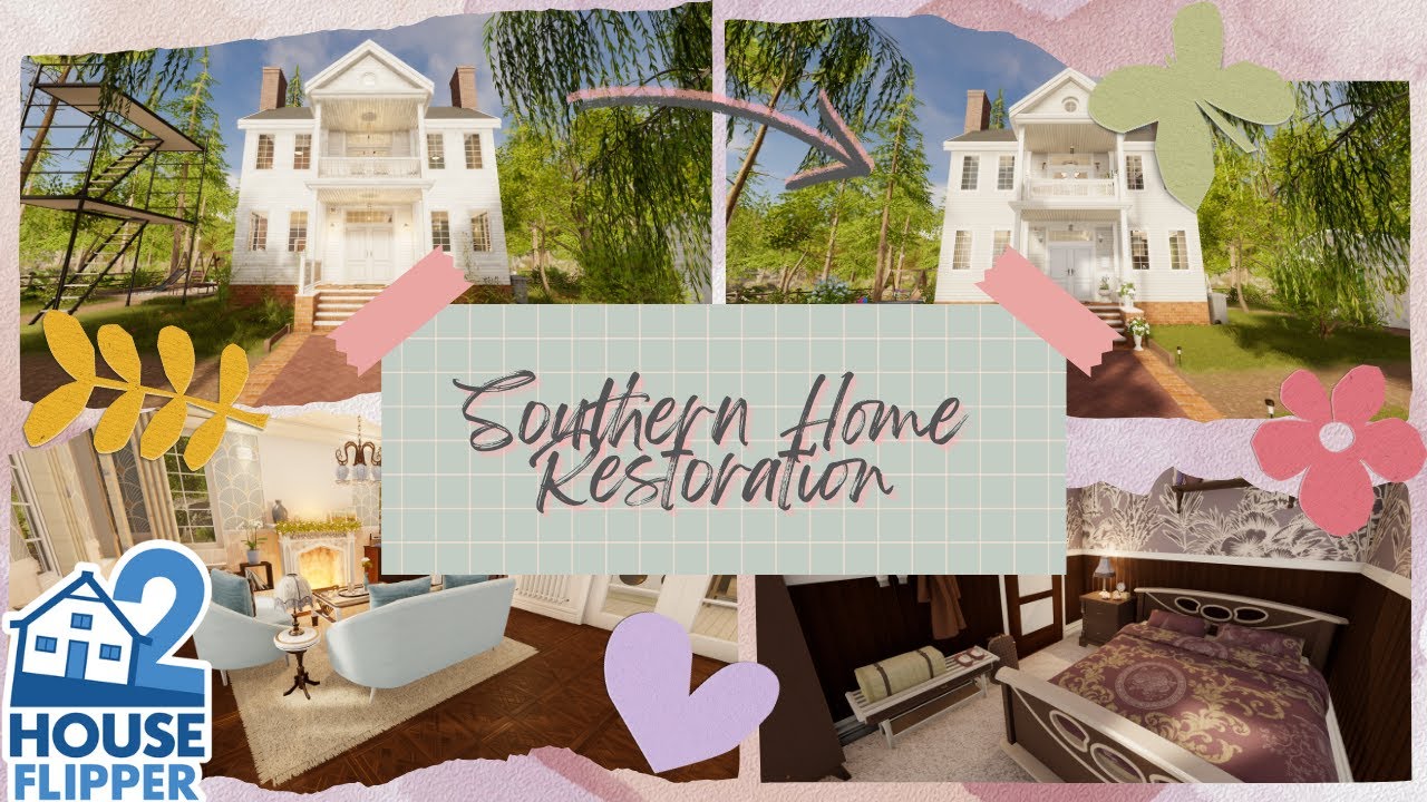 House Flipper 2 | Southern Home Restoration🏡| Longplay | No Commentary