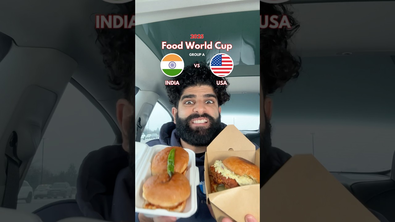 India vs USA - Food World Cup