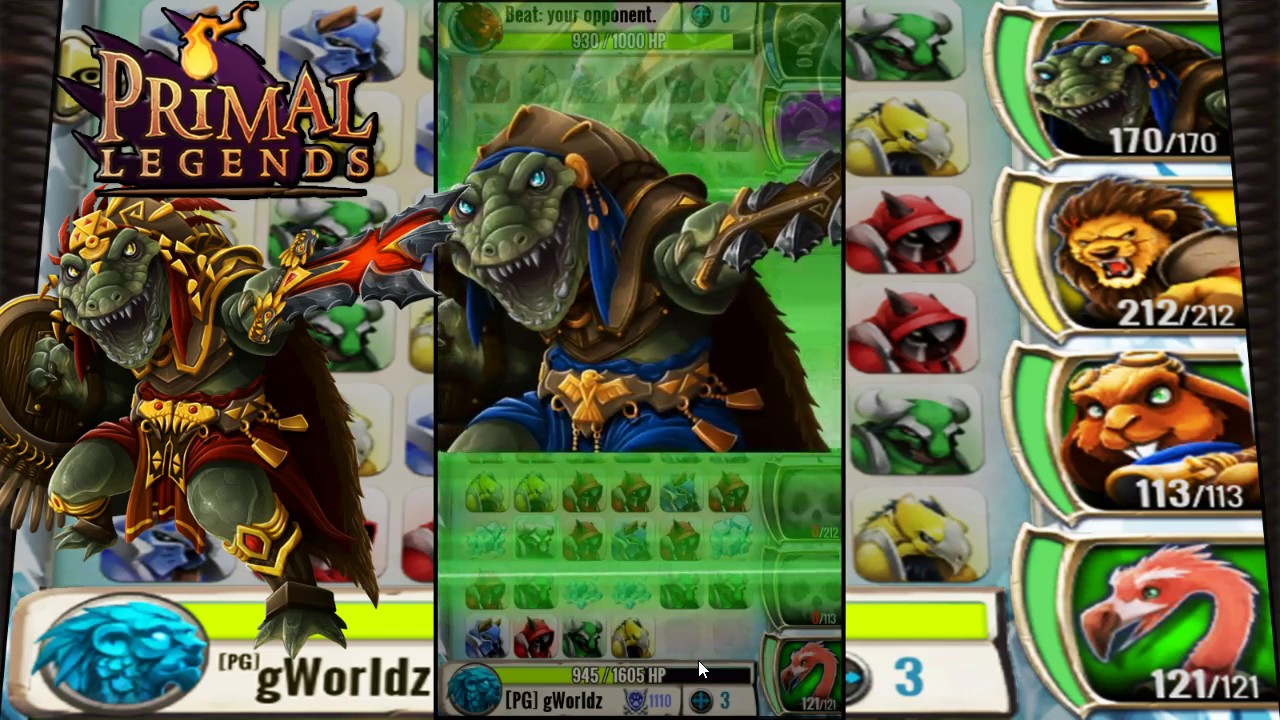 Primal Legends - Hero - LEGENDARY SARKAMIN - Crocodile!