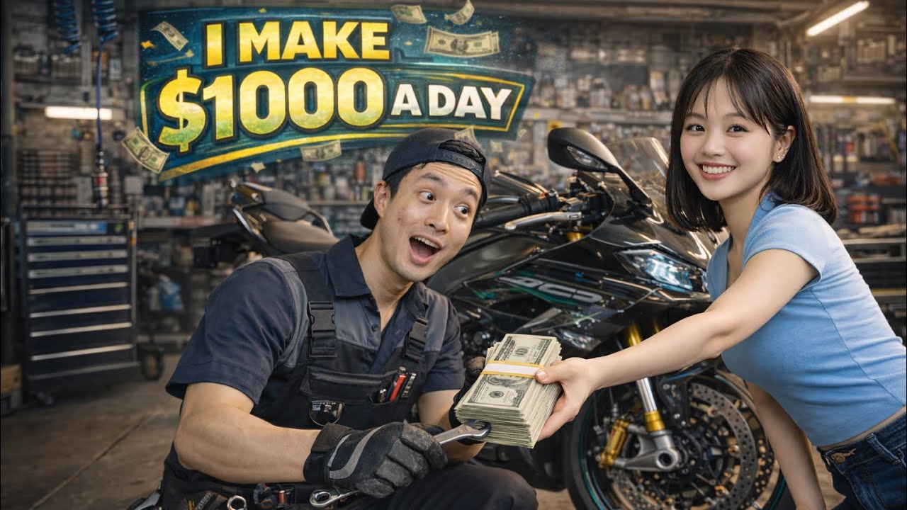 Everyone Mocked My Motorcycle Restoration Career… Until They Saw My Income!