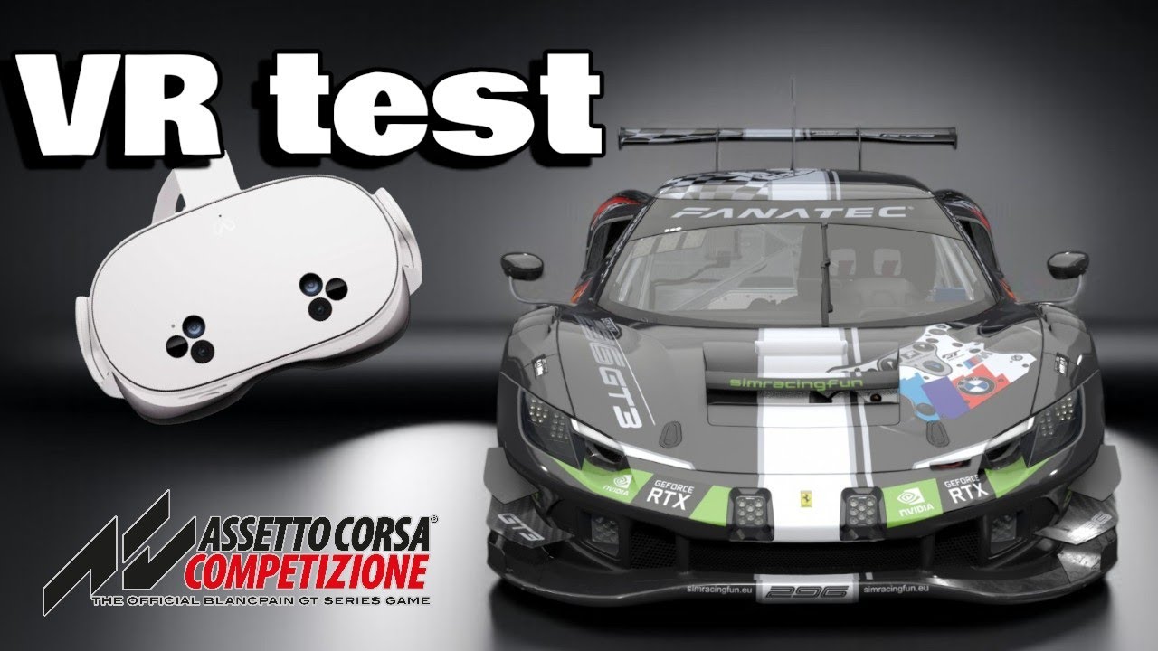 Test VR in Assetto Corsa Competizione