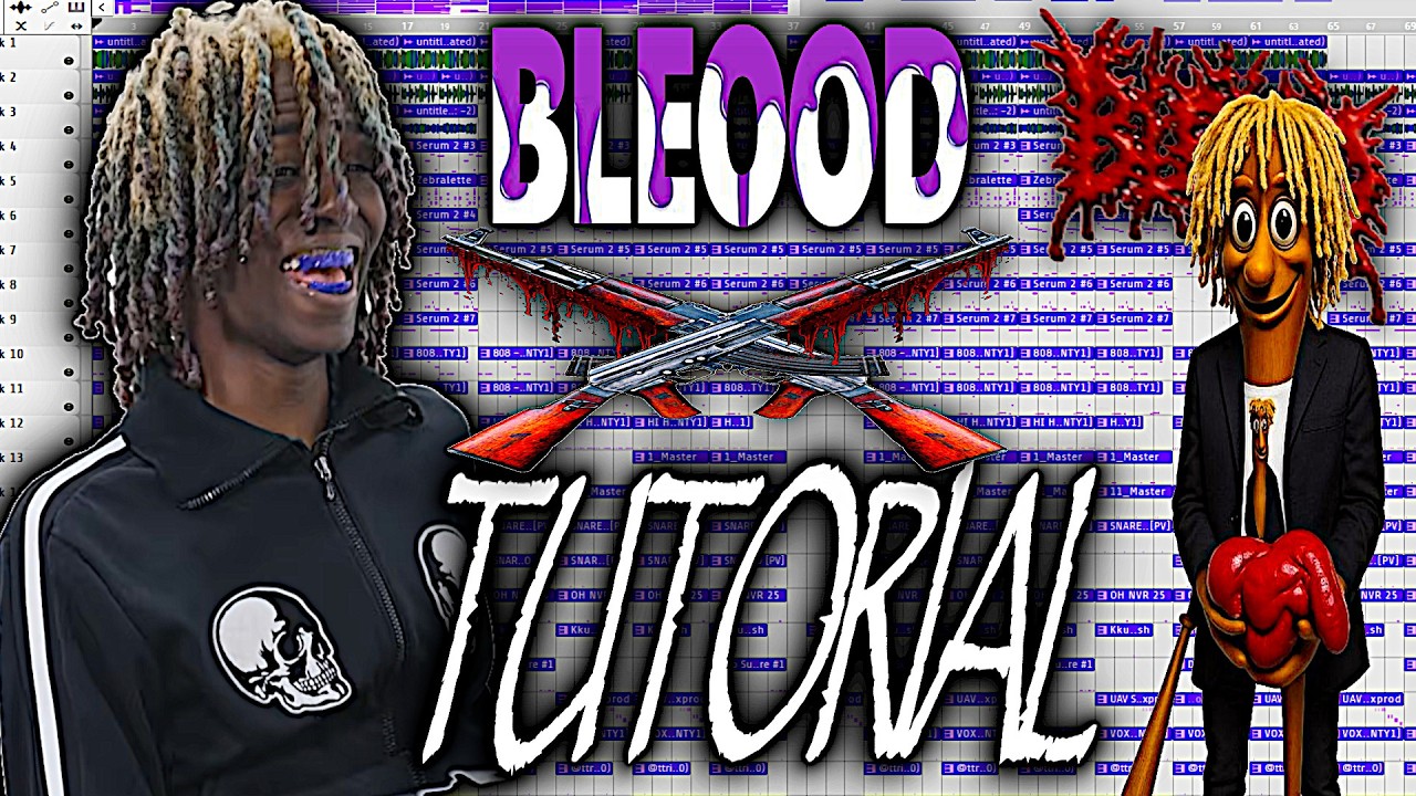 How To Make CRAZY BEATS For BLEOOD l Fl Studio Tutorial