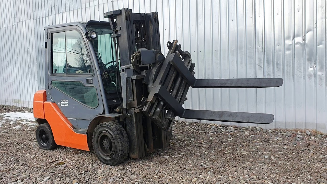 TOYOTA FORKLIFT WITH 360-ROTATOR. BALTIC TRUCK OÜ