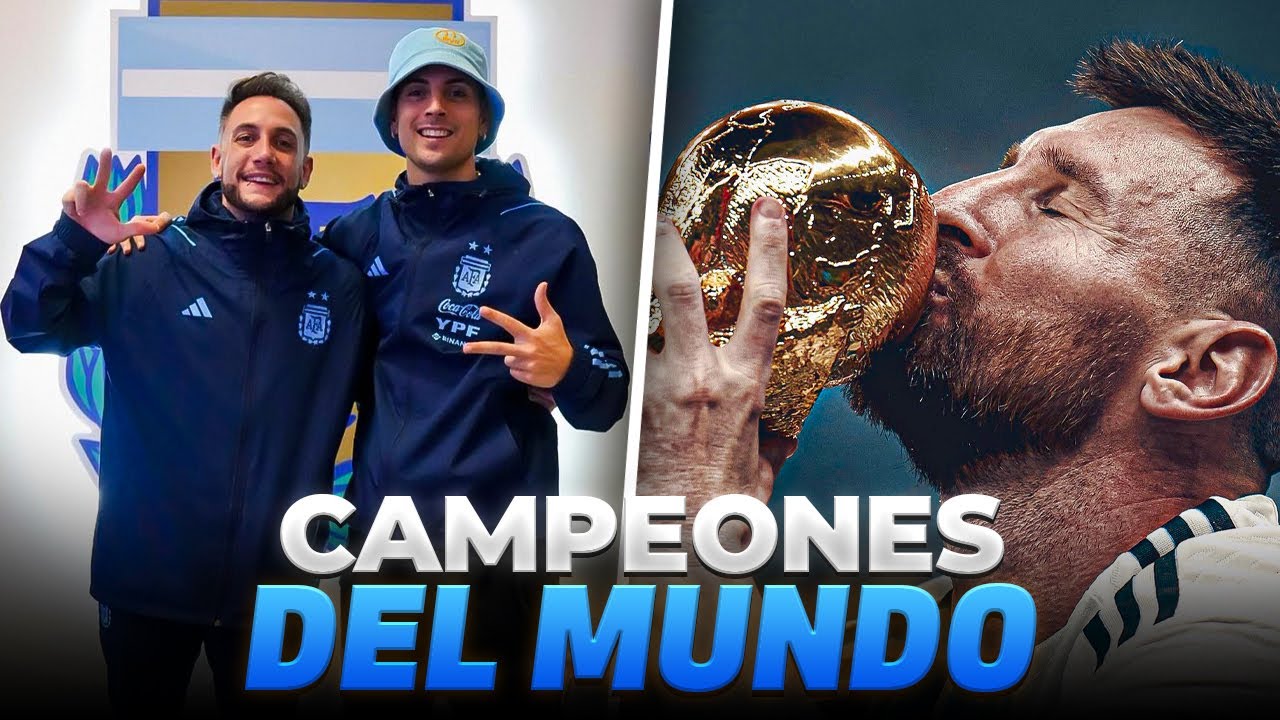 SOMOS CAMPEONES DEL MUNDO || VLOG ARGENTINA 3(4) - 3 (2) FRANCIA