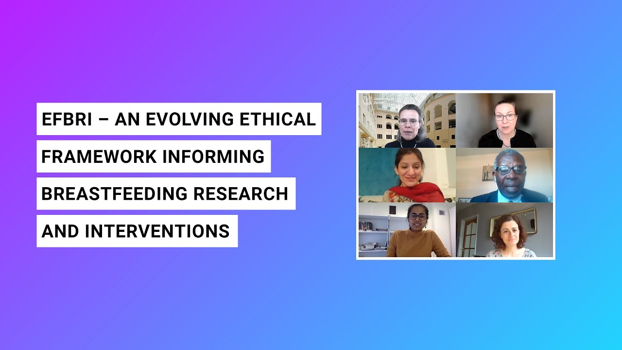 EFBRI - An Evolving Ethical Framework Informing Breastfeeding Research and Interventions